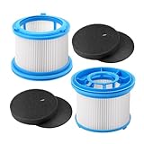 Picture of 4039 Filter Replacement Fit for Bissell PowerClean FurGuard 280W and FurFinder 200W Self-Standing Cordless Vacuum，2 HEPA Filters, 2 Foam and 2 Pleated Pre-Filters
