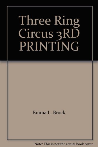 Three Ring Circus 3RD PRINTING B000LRLKOM Book Cover