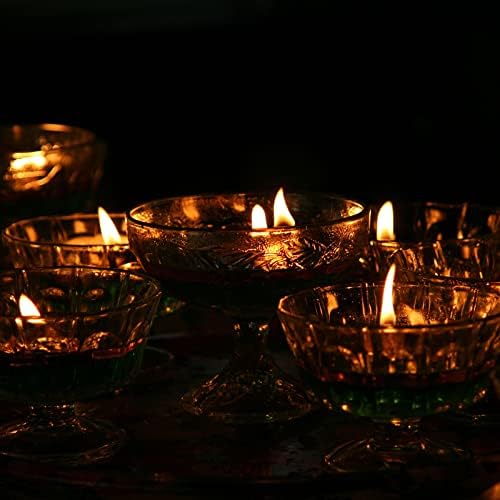 Oil Lamp Wicks, 4 Rolls 26.25FT 3/4" Flat Wide Oil Lamps for Indoors UK Wicks, Replacement Cotton Wicks for Oil Lamps for Oil Burners, Kerosene Lamp, Paraffin Lamp (3/4 inch, 4)