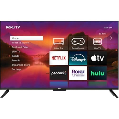 Roku 43" Select Series 4K HDR Smart TV with TV Apps, Wi-Fi, Built-in Streaming - 43R4A4