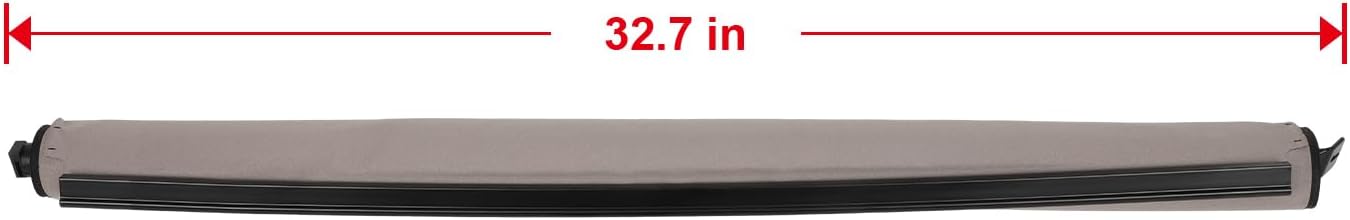 ECCPP Sunroof Sunshade Shade Curtain Cover Replacement for 2010-2011 Fit for Cadillac SRX 2.8L 25964409 Grey