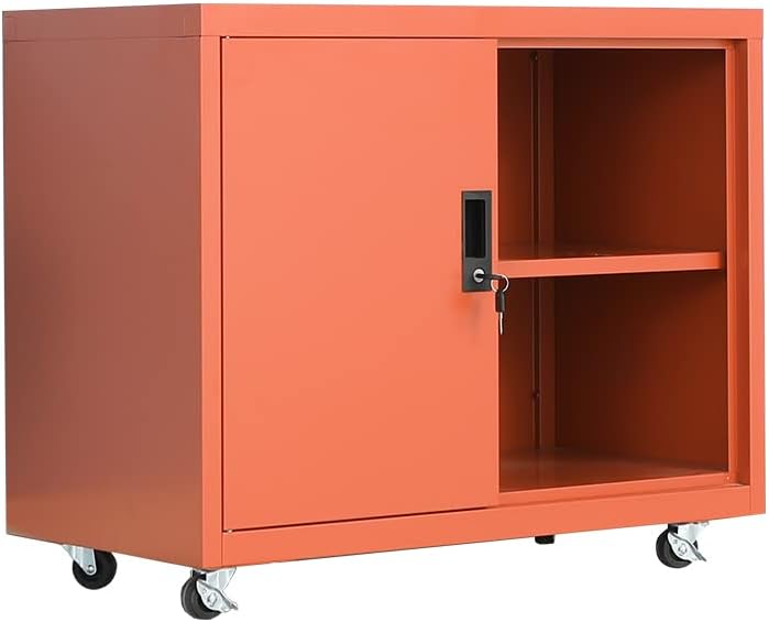 Fumedo Metal Mobile Lateral File Storage Locker