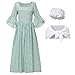 GRACEART Pioneer Colonial Women Costume Prairie Dress Babysbreath size-22