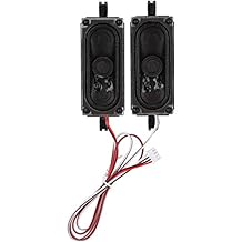 EBTOOLS TV Speaker, 2Pcs 4 Ohm 5W TV Box Speaker Loudspeaker Sound Amplifier Unit for LCD TV Advertising Player