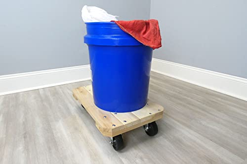 Shepherd Hardware Boneca de madeira maciça 9854, 30 cm x 45 cm, capacidade de carga de 163 kg