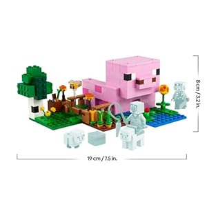 Amazon.co.jp - レゴ® マインクラフト 赤ちゃんブタのおうち 21268