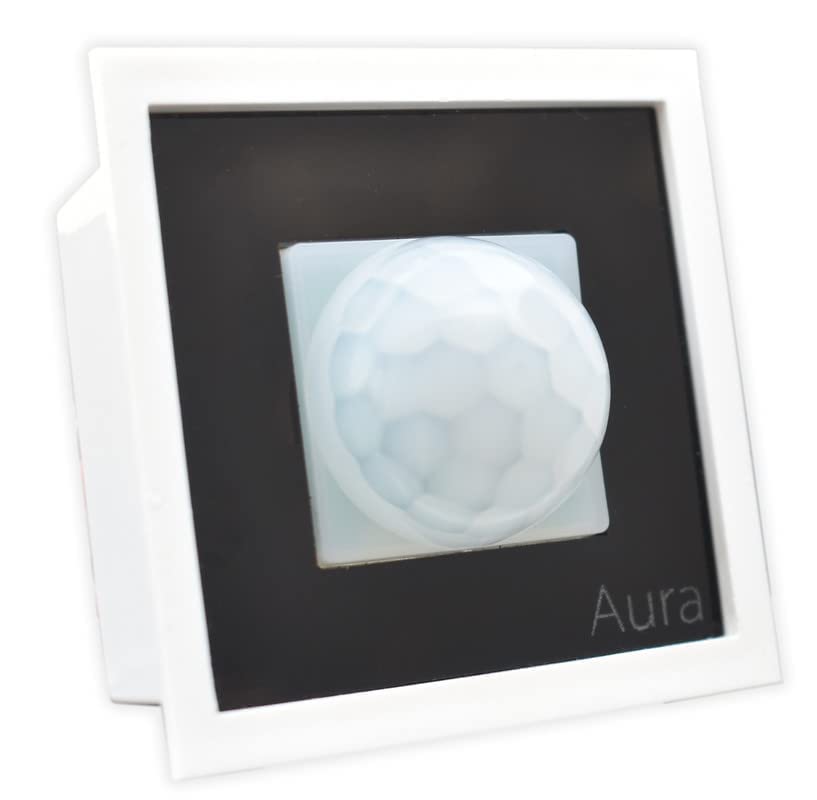 360 Degree PIR Motion Sensor | Energy Saving Motion Detector Switch | Automatic Room Light Sensor Switch with Time Delay Adjustable Fits in Modular Fitting Roma, Veto, Rider (Pack of 1)