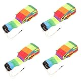 Milisten Langer Drachenschwanzband Flaches Drachenschwanzband Regenbogen-drachenschwanzband Wiederverwendbares Stoffband Für Drachendekoration Drachenaccessoire