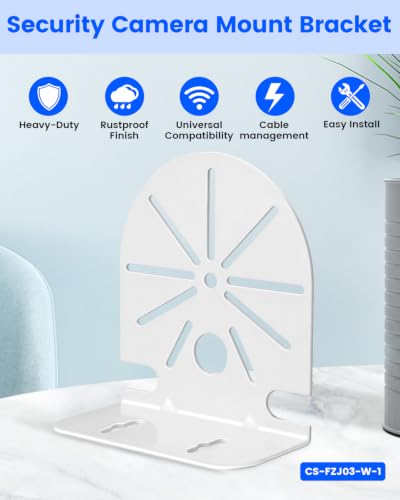 Universal Metal Security Camera Wall Mount Bracket for CCTV Cameras