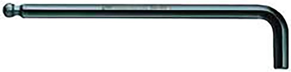 Wera - 5027103001 Hexagon 950 PKL BM L-Key, BlackLaser, Ballpoint Hex Key 2.5mm x 112mm L-Key (Pack of 10)