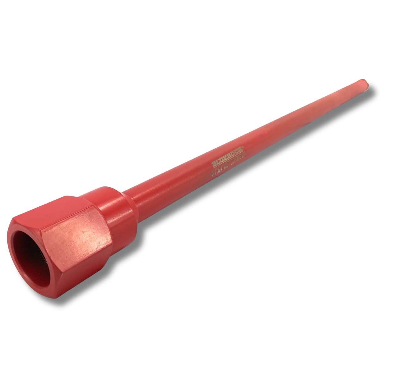 BLUEROCK 1" x 27” Extra Long Diamond Wet Core Bit for Concrete Core Drills