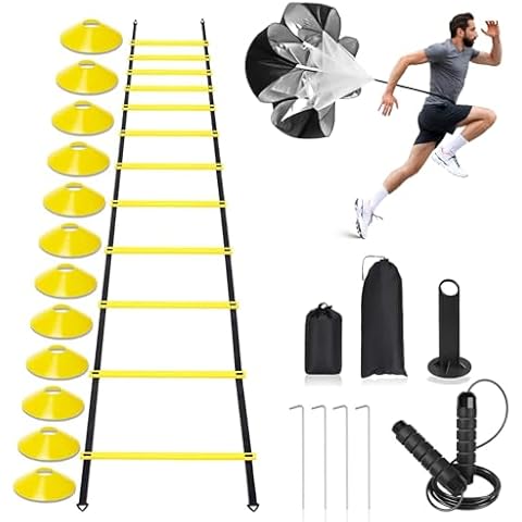CHIWALLO Agility Ladder Speed Training Set Cover