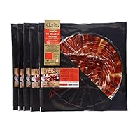 iberischer Eichelschinken Handgeschnitten Jamon Iberico Bellota 500 g (5 Teller) — +36 Monate Gereift — Hycer Zertifiziert — Guijuelo — Vakuum verpackt — aBeiou