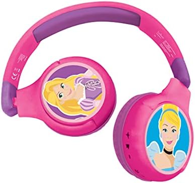 LEXIBOOK HPBT010SP Spiderman 2-in-1 Bluetooth Headphones Stereo Wireless Wired, Kids Safe for Boys Girls, Foldable, Adjustable, red/Blue, Black, Spider-Man