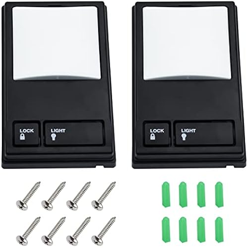Multi-Function Wall Keypad Control Panel, Wall-Mounted Multi-Function Garage Door Console for LiftMaster 41A5273-1 78LM, 78LMC, 41C494 (2pcak)