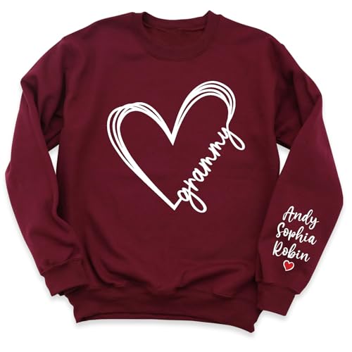 Grammy Shirt Sweatshirt, Grandma Gift T-Shirt, Grandmother Shirt, New Mom Sweatshirt, Mothers Day Gift, Nana Shirt Hoodie, Grandma Tshirt, Gift For Grandma, Gifts For Mom, Grammy Valentines Day Gift3