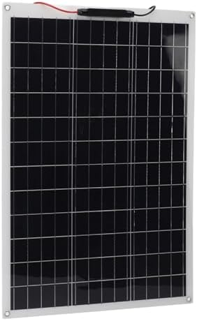 Julihai Compact 300W Solar Panel Kit Weather Resistant Monocrystalline Silicon Panel 18V Battery Holder for RV Electric Outdoor Use — view 4