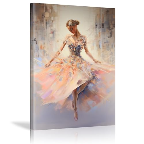 Oeuvre abstraite moderne YAJNILUCK en toile de qualite avec cadre elegant pour decoration