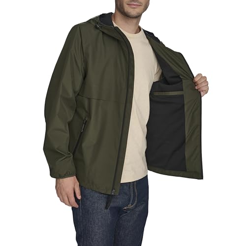 Image of Levi's Men's Hooded Rain Jacket & Windbreaker