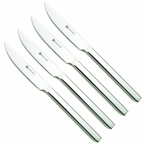 Wusthof 4-Piece Stainless Steak Set