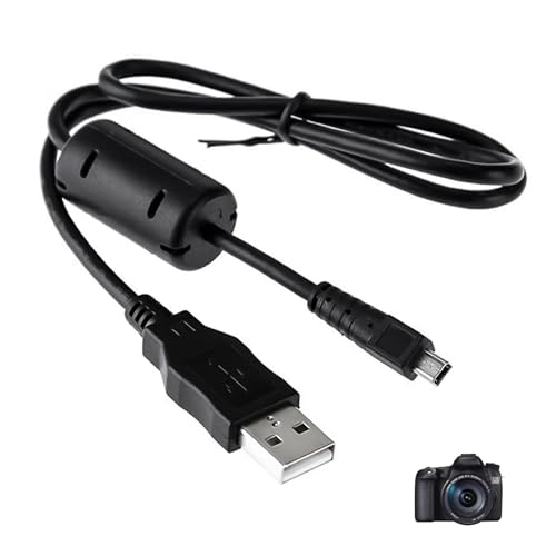 USB Camera Cable for Fujifilm FinePix Digital Cameras, Charging Cable High-Speed USB Data Transfer for Video Images Battery Charging, Compatible with Fuji A205 A210 F450 F610 Z1000EXR and More – 1.5m