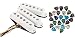 Fender Custom Shop Texas Special Stratocaster Pickups (3) Bundle with Fender 24-Pack Picks (an Austin Bazaar Exclusive)
