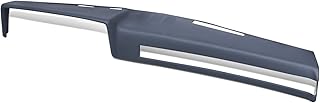 Front ABS Molded Dash Board Cover Cap Overlay Compatible with Chevrolet Blazer GMC Jimmy C/K/R/V-Series 1981-1991, Textured Dark Blue