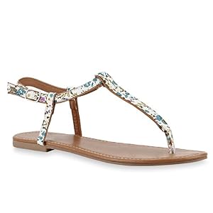 stiefelparadies stiefelparadies Damen Sandalen Strass Metallic Zehentrenner Dianetten Prints Blumen Flats Zierperlen Schuhe 143904 Hellbraun Blau 36 Flandell stiefelparadies stiefelparadies Damen Sandalen Strass Metallic Zehentrenner Dianetten Prints Blumen Flats Zierperlen Schuhe 143904 Hellbraun Blau 36 Flandell