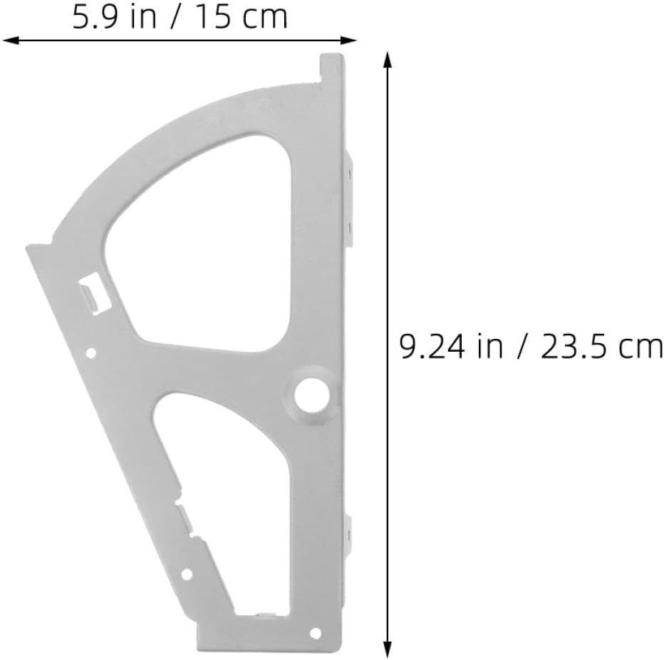 Shoe Cabinet Flip Frame Brackets 2-Pair Set Steel Hinges for Single-Layer Flip Rack Replacement Hardware for Home Shoe Organizer Cabinets