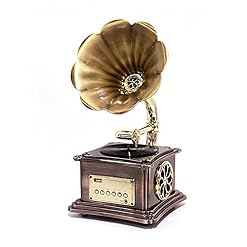 Rétro Style européen Classique Accueil Président Mini phonographes Vinyle Turntable Bluetooth 4.2 Prise en Charge du Mode Double Canal stéréo USB Lecture et de Chargement 2 en 1 Interface - Les Beatles, Paul McCartney, John Lennon, RIngo Starr, George Harrison