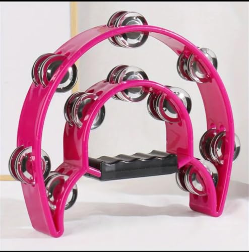 Bags & Tags Boutique ~ Double Row Tambourine Pink
