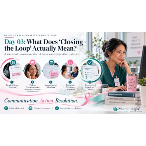 What Does &ldquo;Closing the Loop&rdquo; Actually Mean? | Breast Cancer Awareness Month 2026 | Day 03