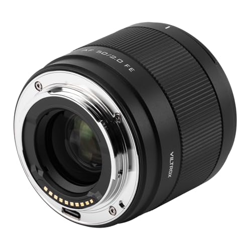VILTROX Lente AF de 50 mm F2 E de marco completo para cámaras E-Mount, lente de apertura grande para Sony a7RV ZVE1 a7CR a7CII A7SIII A7II A7RII a7 a7R a9 A1 FX3 a6300 a6400 a6500 a6600 Z. V-E10 FX30 - imagen 5