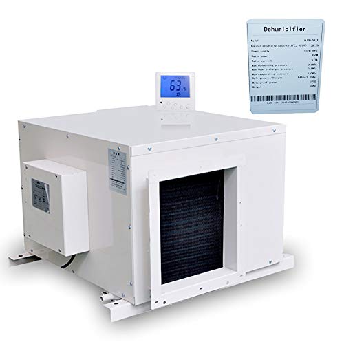 TECHTONGDA Ceiling Basement Crawl Space Commercial Home Frozen Dehumidifiers Drying Machine 110V