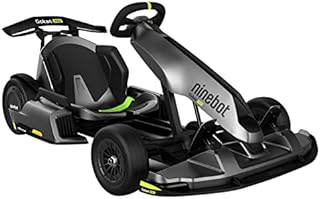 Segway Ninebot Electric GoKart Pro, Outdoor Race Pedal Go Karting Car for Kids and Adults, Adjustable Length and Height, Ride On Toys (Ninebot S MAX Included) , Black