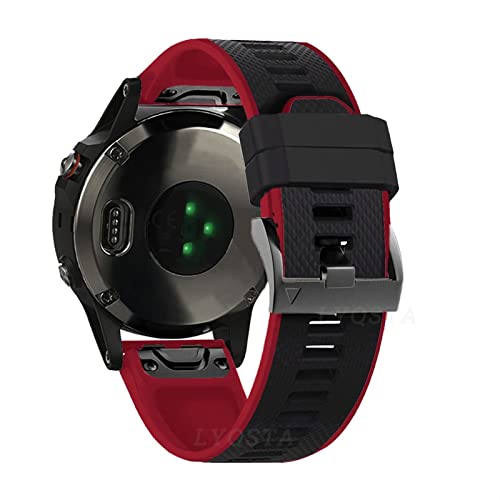 Bracelet silicone premium 22mm compatible Garmin Fenix 6