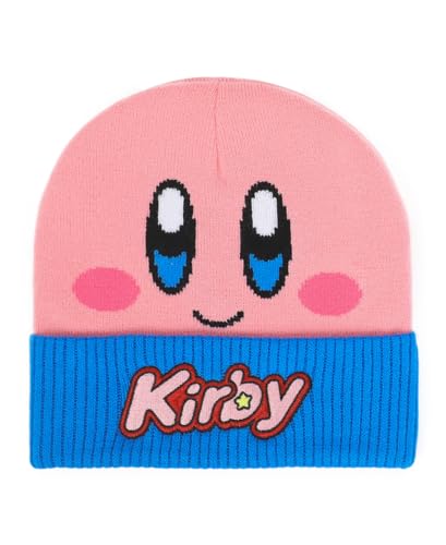 Kirby Youth Cuffed Beanie and Matching Gloves Set2