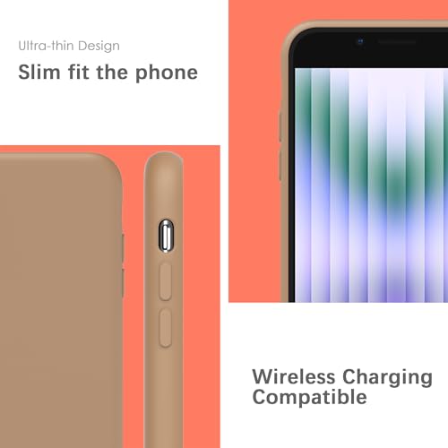 Coque silicone iPhone SE protège des chocs et évite les chutes