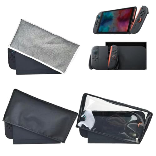 Nuova copertura antipolvere antipolvere per console Nintendo Switch 2, custodia morbida antipolvere, custodia protettiva antigraffio per console Switch 2 Accessori da gioco