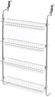 Direct Online Houseware 4 Tier Over Door Hanging Rack With Shelves For Pantry Or Storage Cupboard