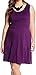 Star Vixen Women's Plus-Size Sleeveless Ponte Dress