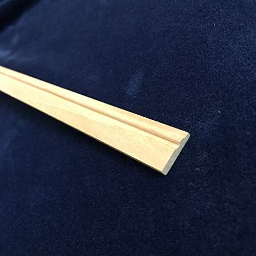 1/12 Scale DIY Dollhouse Miniature Wood Finishing Trim L11.8; W0.6 /Lot 10 Pieces