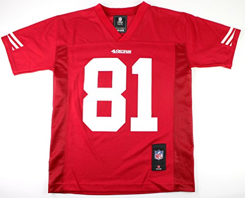 Anquan Boldin San Francisco 49ers #81 NFL Youth Team Color Jersey Red