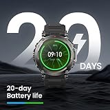 Amazfit T-Rex Ultr, 47 mm, Montre Connectée Homme, Montre GPS Sport de Qualité Militaire, 160+ Modes Sportifs, SpO2, HD AMOLED, 10 ATM, Autonomie de 20 Jours - 11