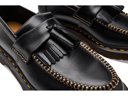Dr. Martens Mocassins Adrian Ben Unisexes pour Adulte, Noir, 39 EU