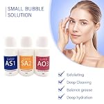 Peeling Solution Hydra Facial Serum, Wasser Peeling Hydrofacial Skincare Feuchtigkeitscreme Reinigungsserum, 3er Set Facial Konzentrat, Aqua Peel konzentrierte Lösung (3x30 ml) – Bild 5