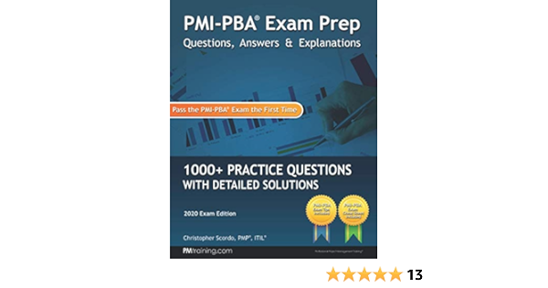 PMI-PBA英語版