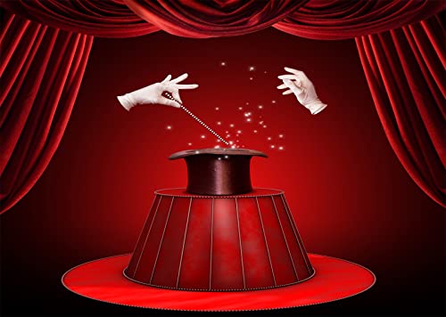 BELECO Magic Show Backdrop 7x5ft