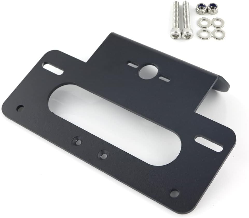 Xitomer Fender Eliminator Fit for GSXR 600/GSXR 750 L11 2022 2021 2020 2019 2018 2017 2016 2015 2014 2013-2011 GSXR600 Tail Tidy, Fender Eliminator Bracket with Led License Plate Light (Black)