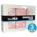 Grow Wild Changing Pad Cover 3 Pack | 100% Cotton, Jersey Soft | Changing Table Pad Cover | Pink Grey Diaper Changing Pad Covers for Girls | Changing Pad Sheets